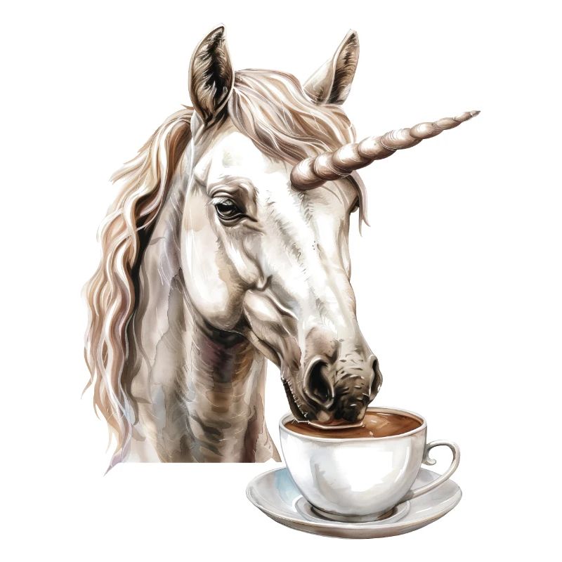 Einhorn Kaffee