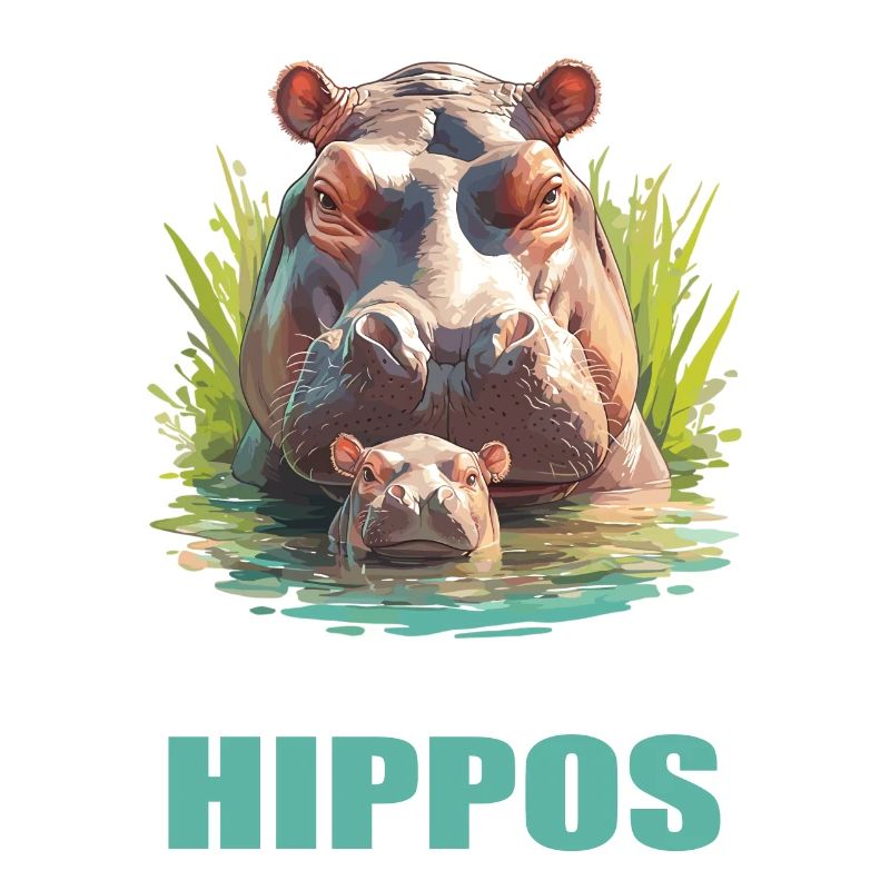 Nilpferd Flußpferd