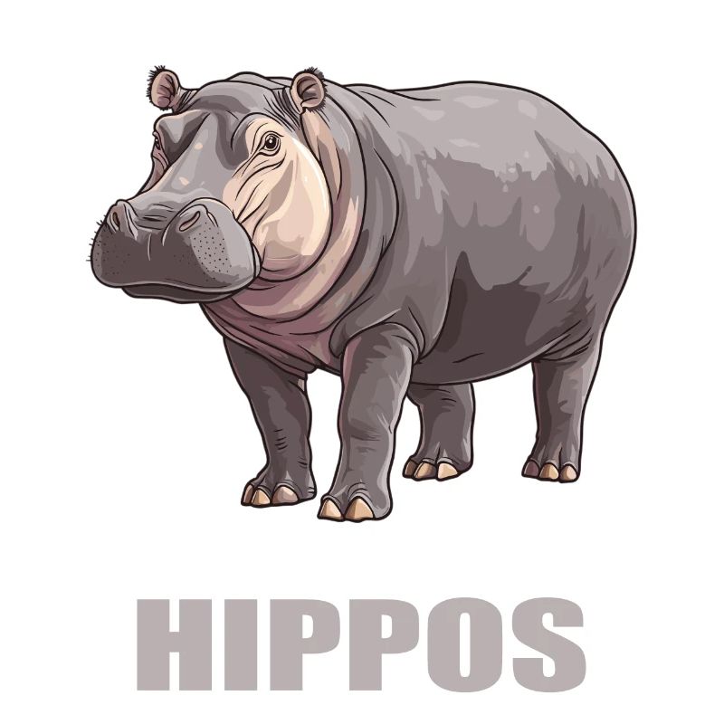 Nilpferd Flußpferd