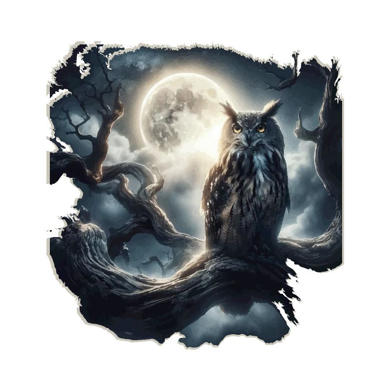 EULE BEI NACHT