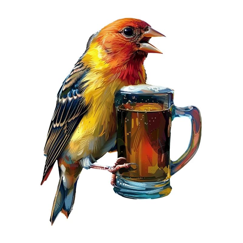 Finch Bird Bier