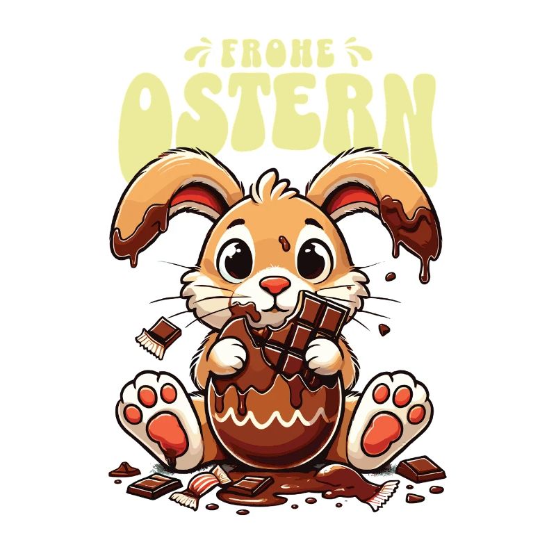 Osterhase Schokolade Genießen