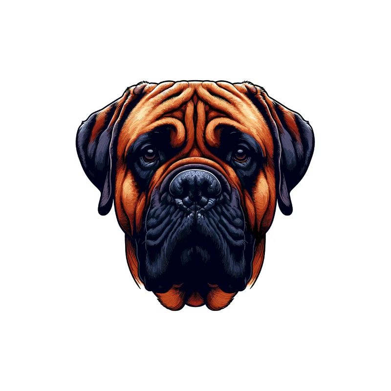 Hundegesicht - Bullmastiff