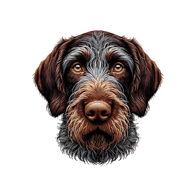 Hundegesicht - Deutsch Drahthaar