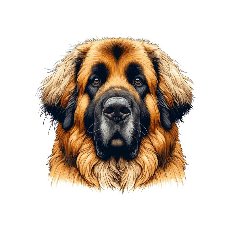 Hundegesicht - Leonberger