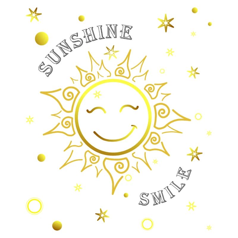 Lachende Sonne