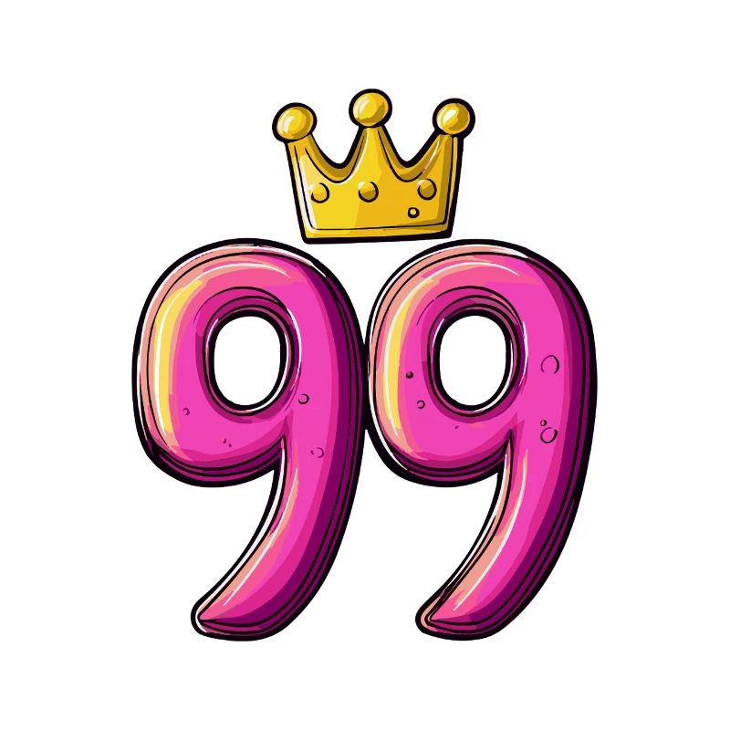 99 Zahl Krone