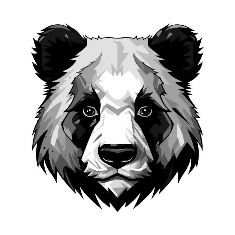 Panda Kopf