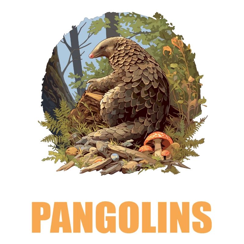 Schuppentiere Pangolin Schuppentier