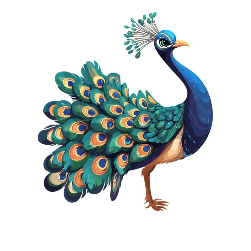 Pfaue Pfau