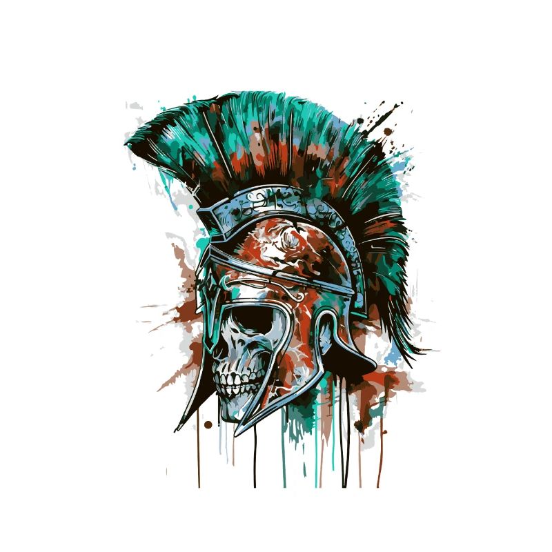 Spartaner Totenkopf