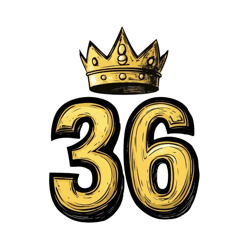 36 Zahl Krone