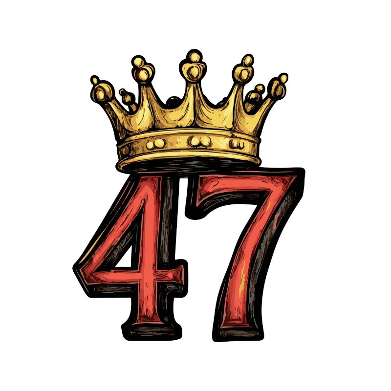 47 Zahl Krone