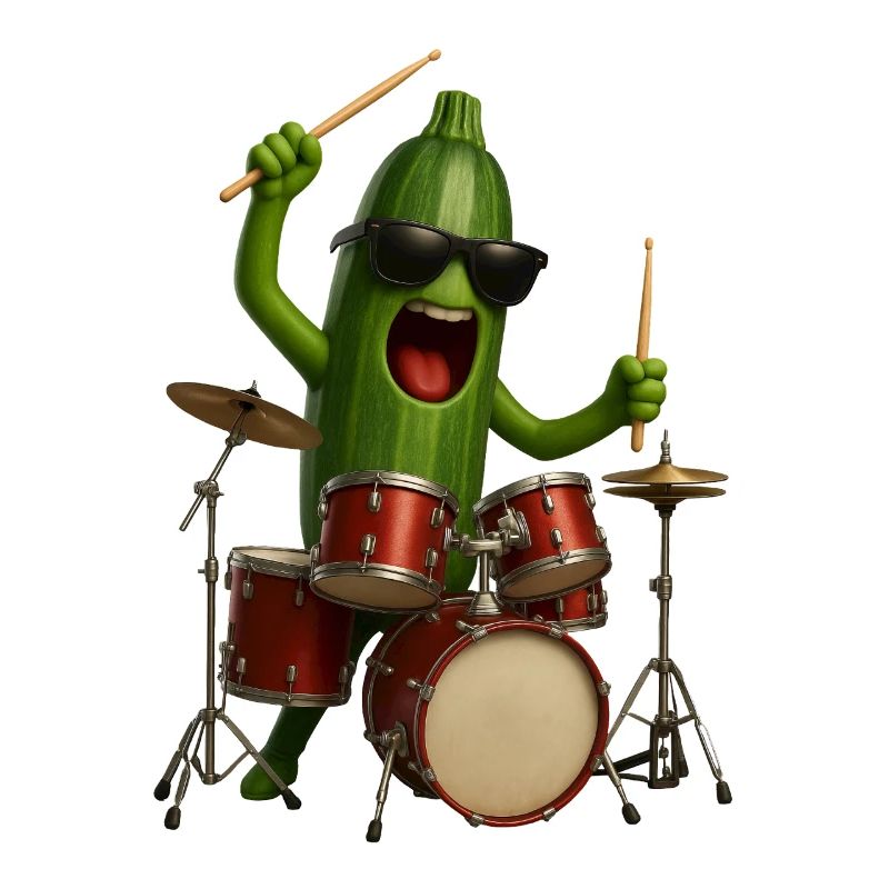 Zucchini Schlagzeug