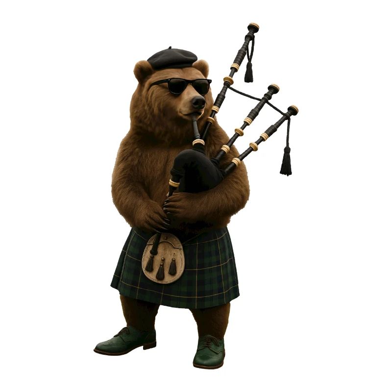 Bär Dudelsack