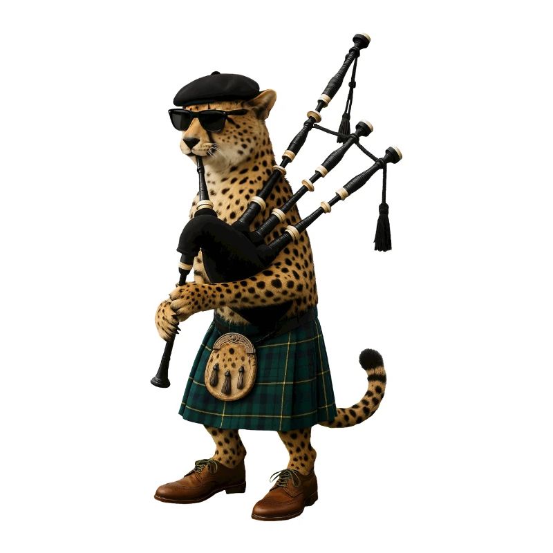 Cornemuse guépard
