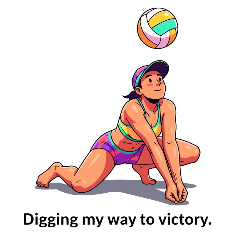 Beachvolleyball-Spieler