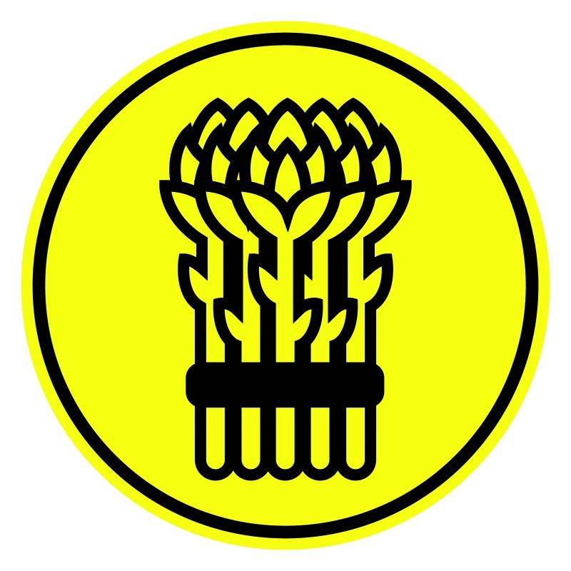 Spargel icon kreis
