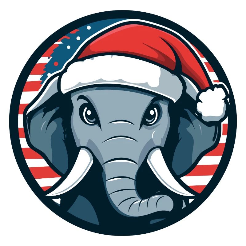 Elefant Weihnachten Tier
