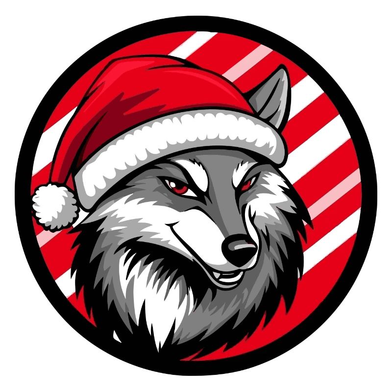 Wolf Weihnachten Tier