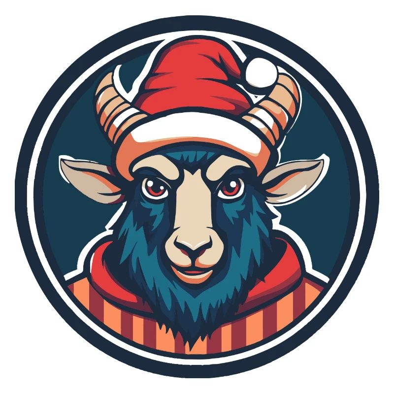 Bergziege Weihnachten Tier