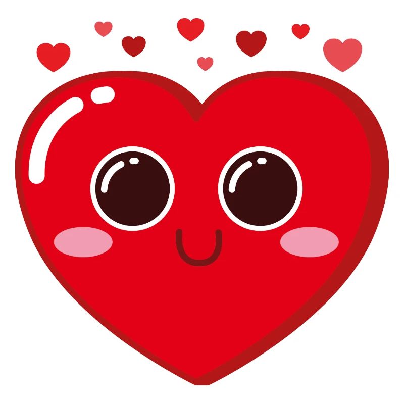 Heart white