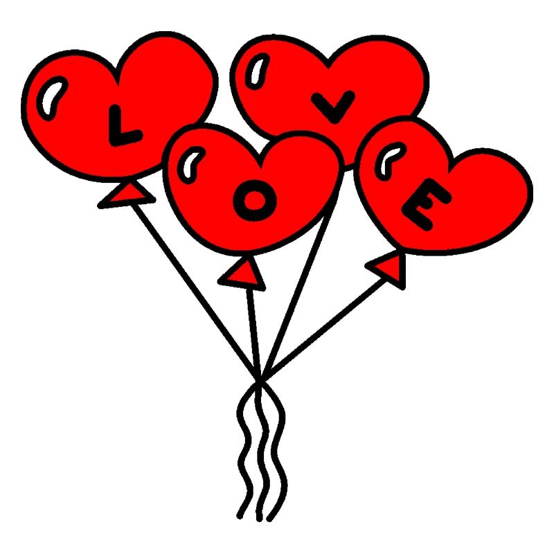Love Luftballon Liebe
