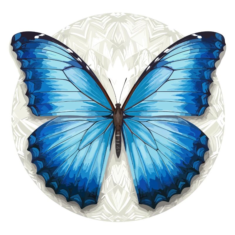 Blue Morpho Butterfly
