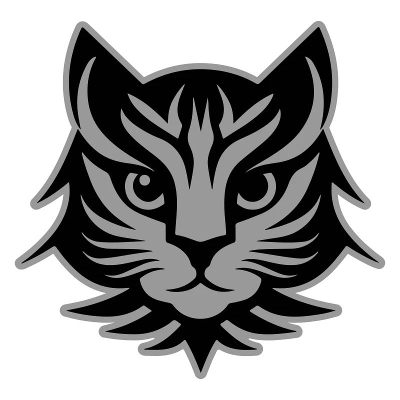 Cat Portrait Head