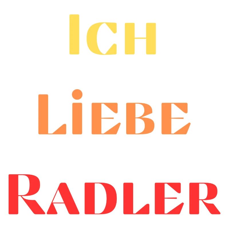 ICH LIEBE RADLER
