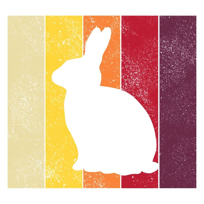 Rabbit Retro Rabbit Easter Gift