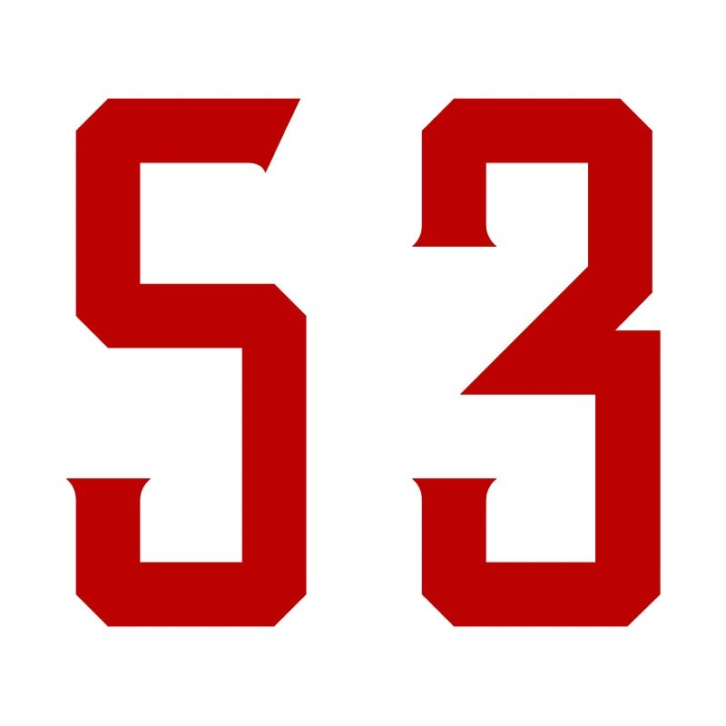 53 Zahl Symbol