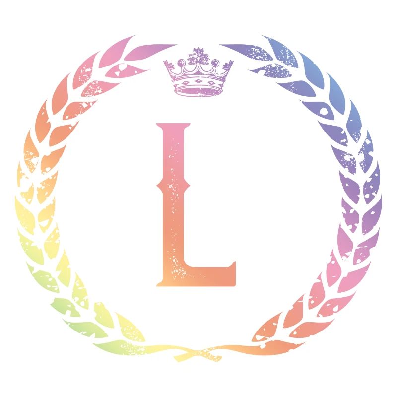 L Buchstabe Kranz