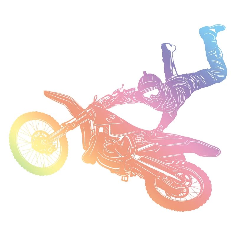 Motocross Silhouette