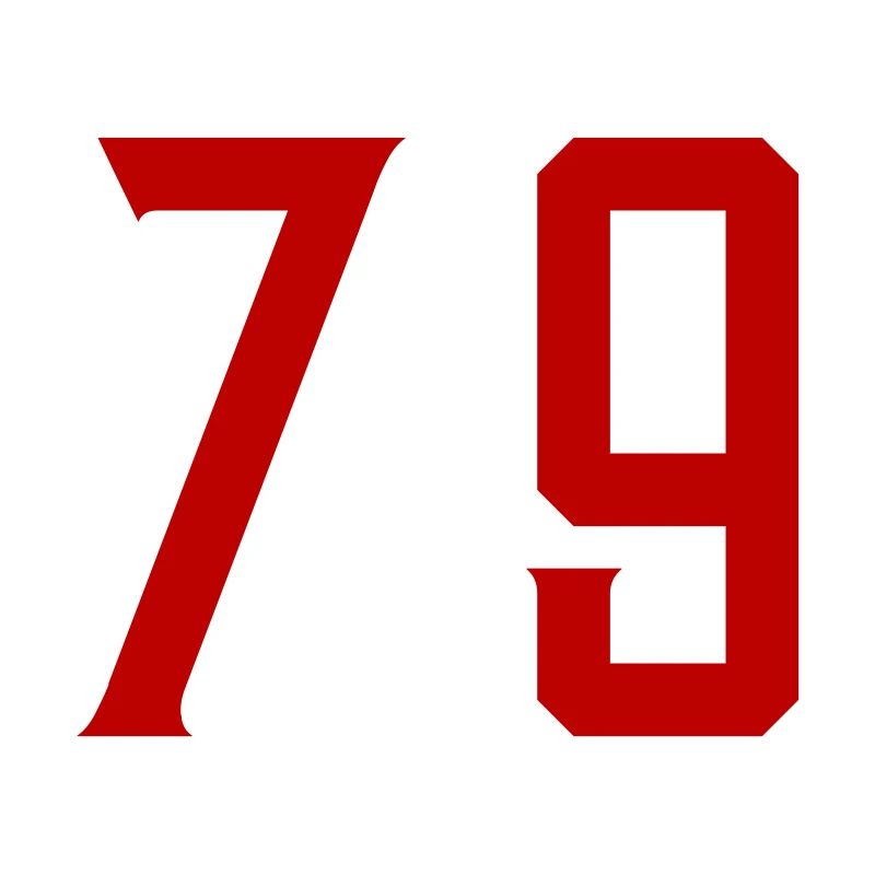 79 Zahl Symbol