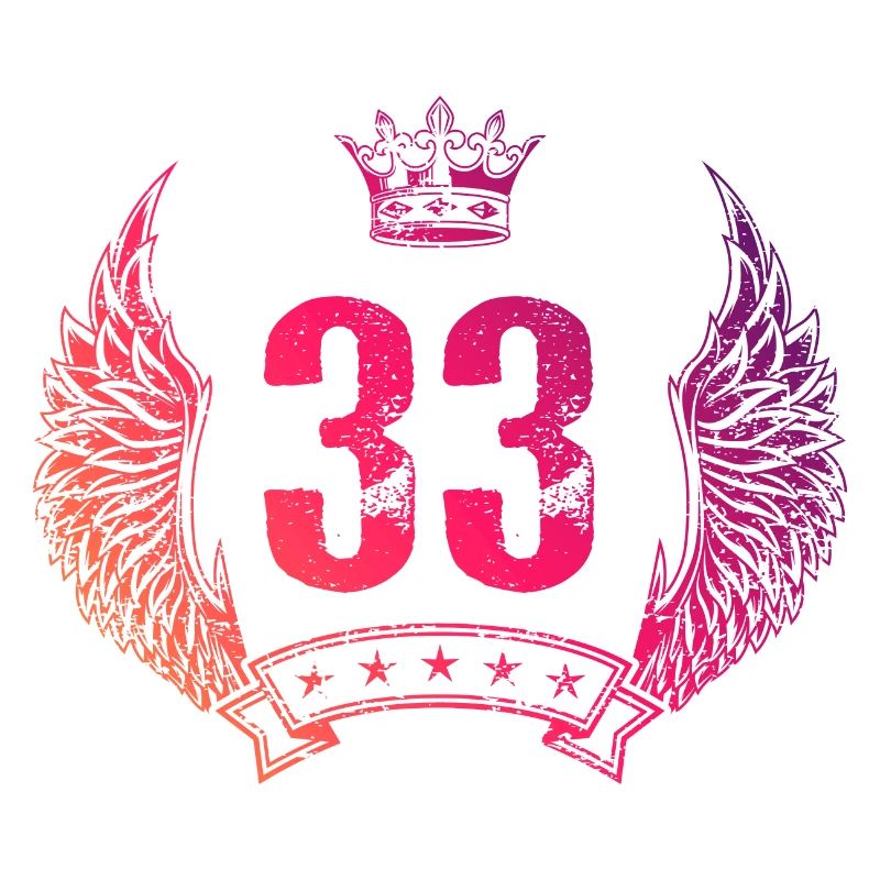 33 Zahl Krone