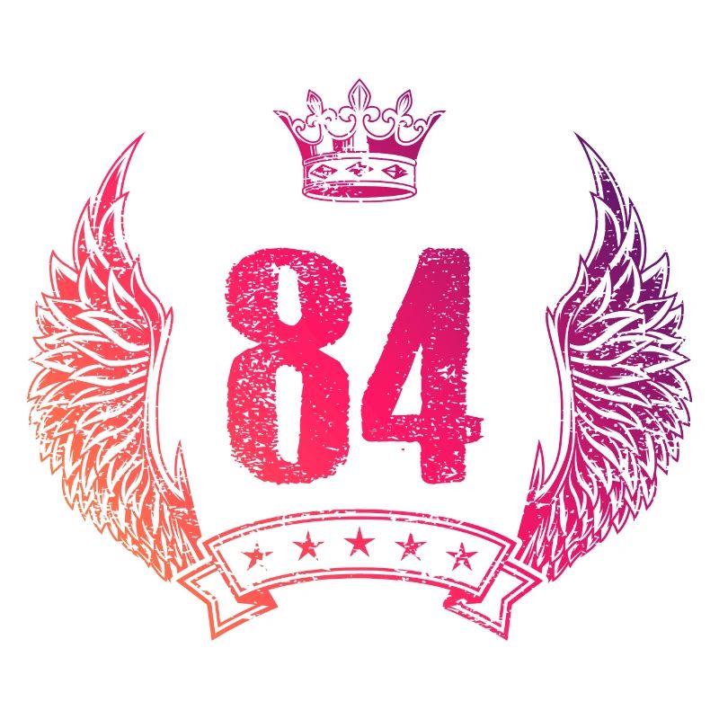 84 Zahl Krone