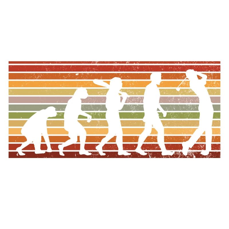 Évolution du golf du singe au golf masculin