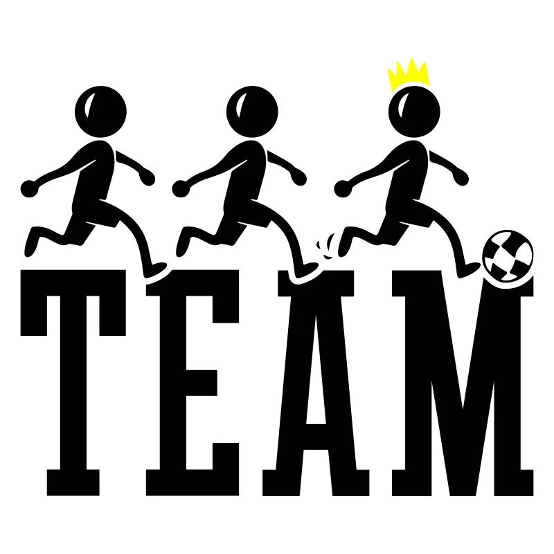 Fussballer Team Fussball