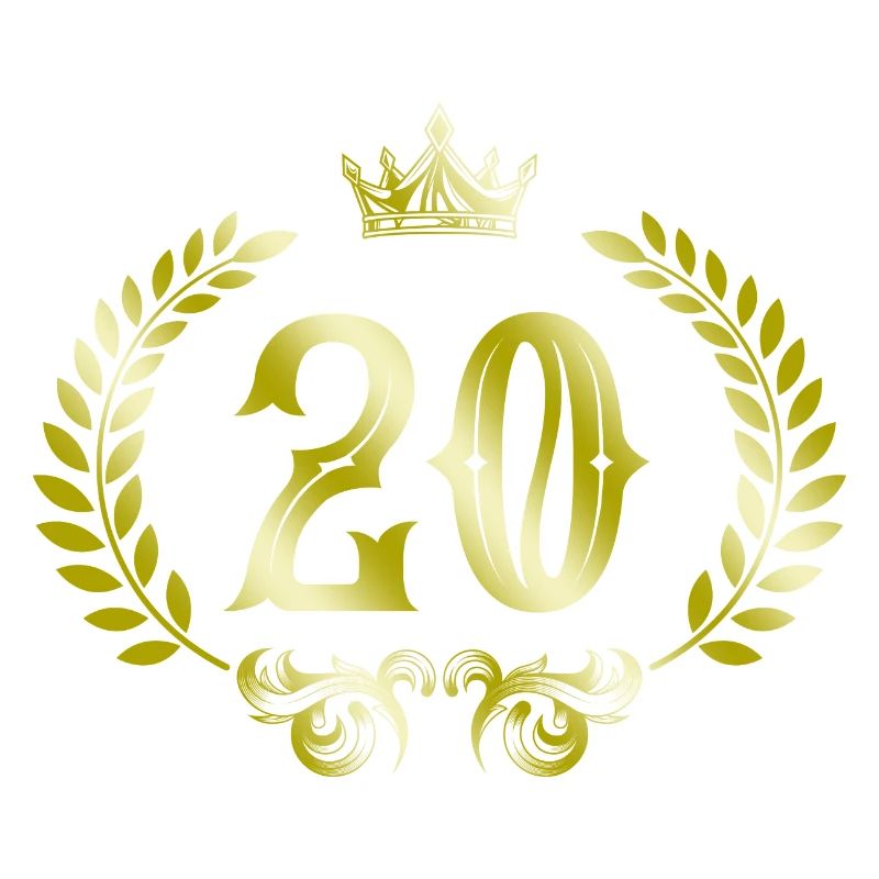 Couronne de 20 chiffres