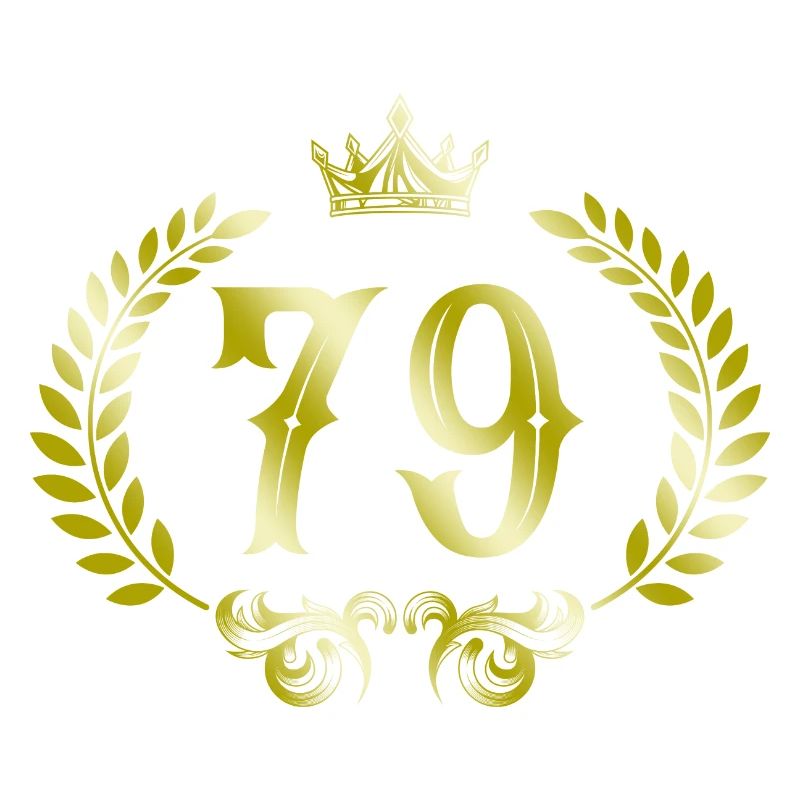 79 Zahl Kranz