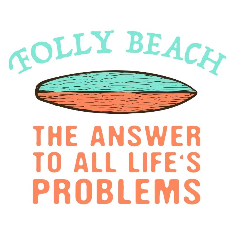 Folly Beach Answer To All Life's Problems Surfing