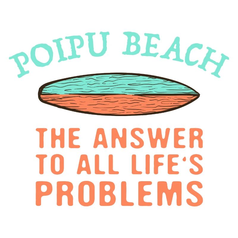 Poipu Beach Answer To All Life's Problems Surfing