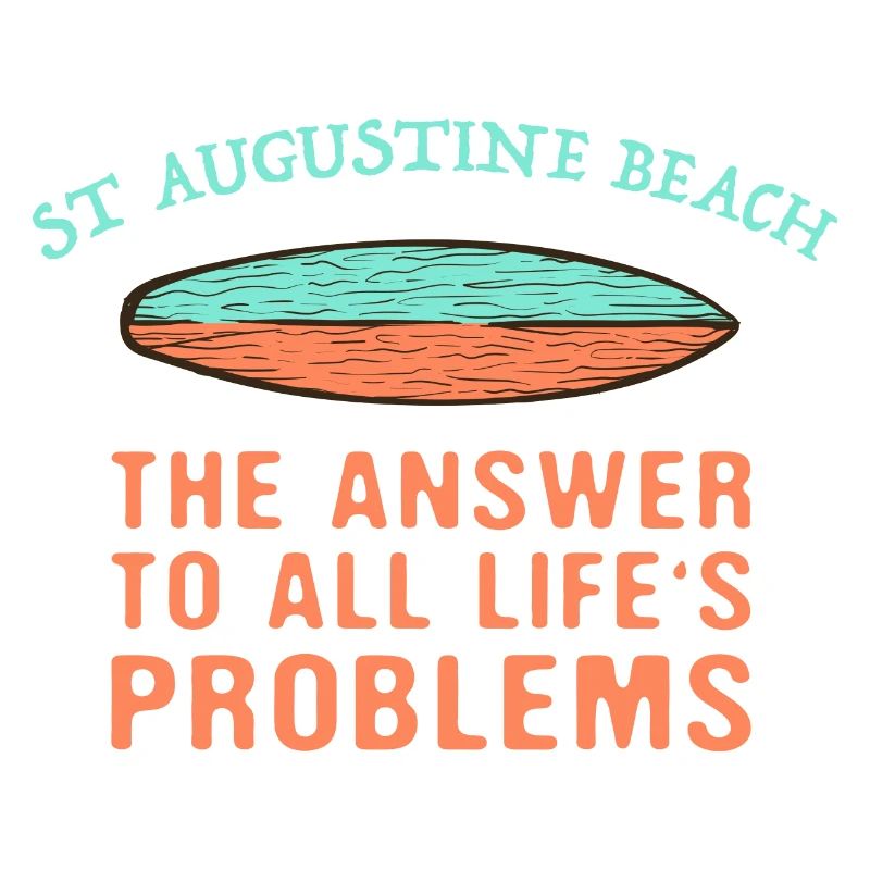 St Augustine Beach Answer To All Life's Problems