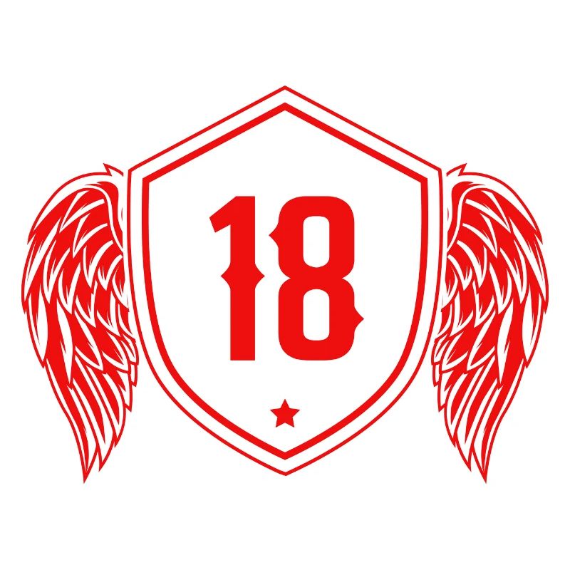 18 Zahl Wappen