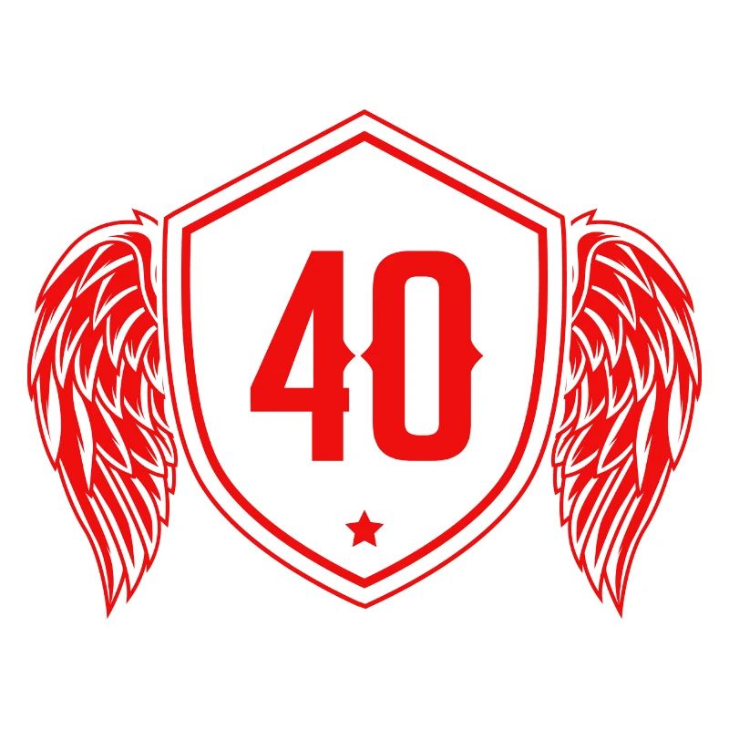 40 Zahl Wappen