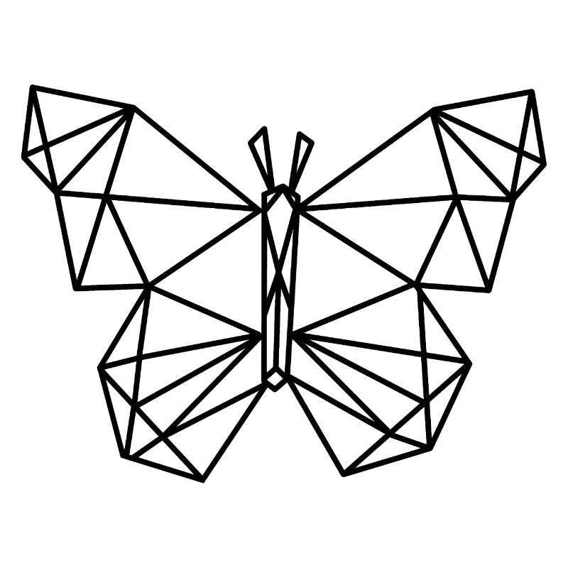 Schmetterling Geometrisch Frühling