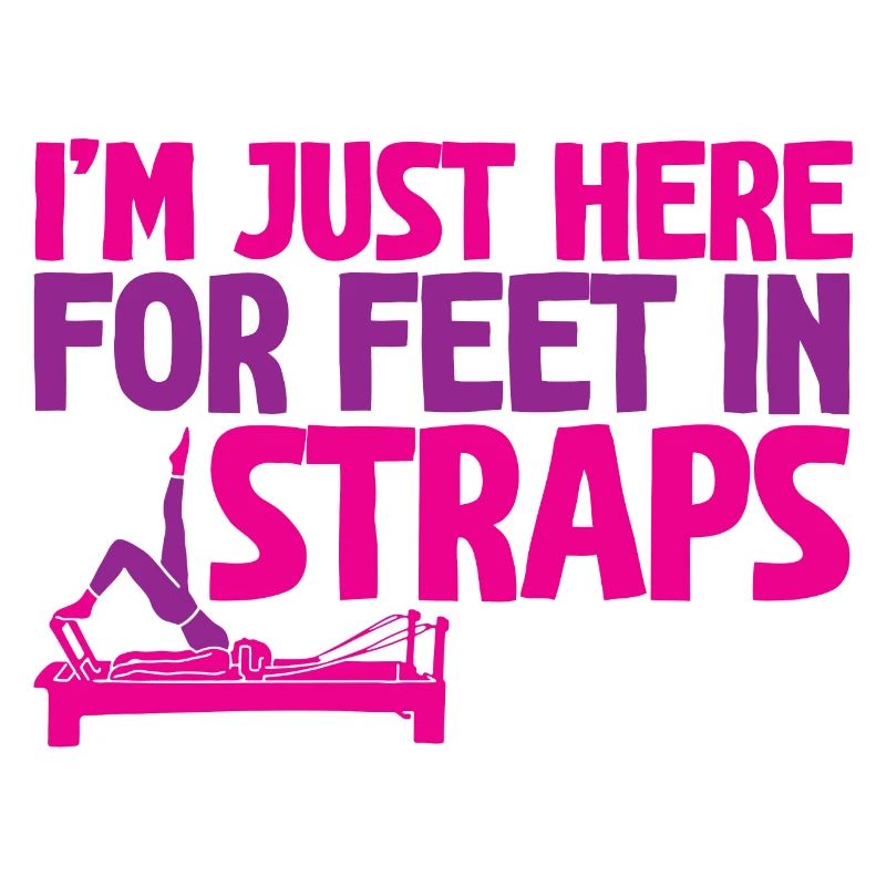 Je suis juste là pour les pieds dans les sangles 2