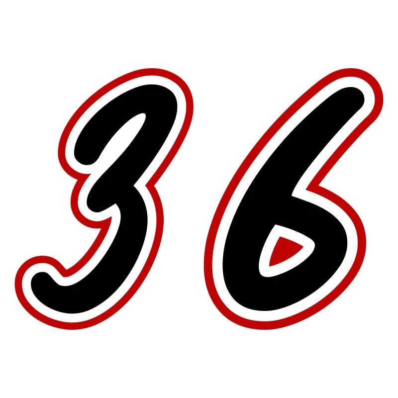 36 Zahl symbol