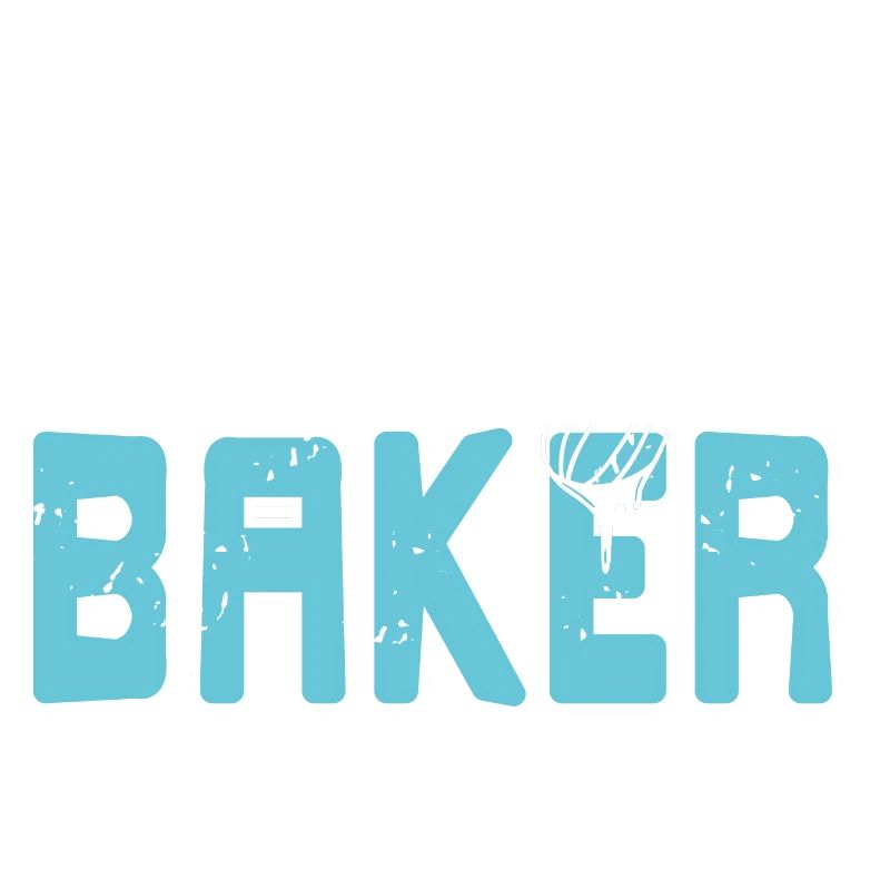 Retro BAKER Cool Baking Baker Designs T-Shirt